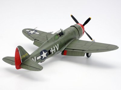 画像2: タミヤ(61086)1/48 リパブリック P-47D サンダーボルト 「レイザーバック」