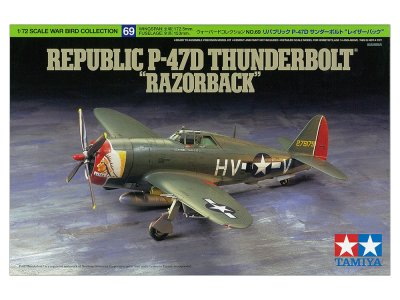 画像1: タミヤ  (60769)  1/72 P-47D サンダーボルト レイザーバック   