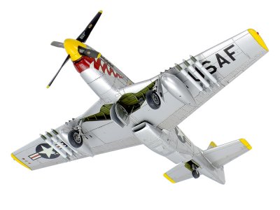 画像2: タミヤ（60754）1/72 ノースアメリカン F-51D マスタング （朝鮮戦争仕様）  