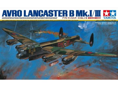 画像1: タミヤ(61111)1/48 アブロ ランカスター ダムバスター/グランドスラムボマー
