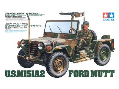 画像1: タミヤ（35123）1/35 アメリカ・M151A2フォードマット （ケネディージープ）  
