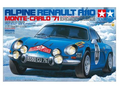 画像1: タミヤ(24278)1/24 アルピーヌ ルノー A110 モンテカルロ’71