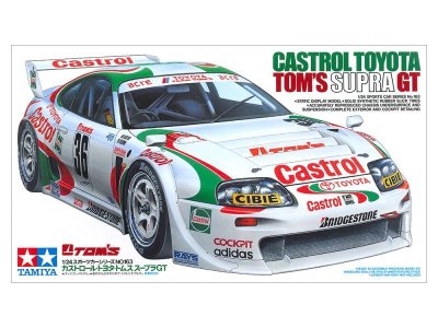 画像1: タミヤ（24163）1/24 カストロール トヨタ トムス スープラ GT    
