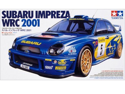 画像1: タミヤ(24240)1/24 スバル インプレッサ WRC 2001