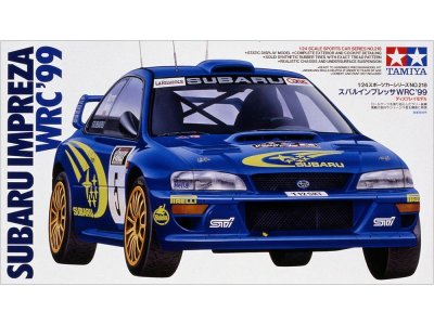 画像1: タミヤ(24218)1/24 スバル インプレッサ WRC ’99