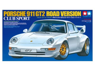 画像1: タミヤ（24247）1/24 ポルシェ 911 GT2 ロードバージョン クラブスポーツ  
