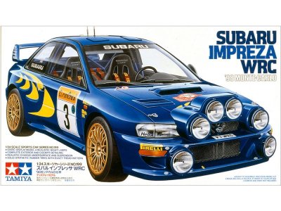 画像1: タミヤ(24199)1/24 スバル インプレッサ WRC ’98 モンテカルロ仕様