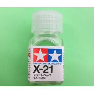 画像: タミヤ（80021）エナメル X-21 フラットベース  