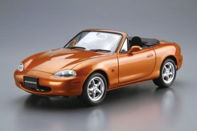 画像1: アオシマ (117) 1/24 (1998年)1/24 マツダ NB8C ロードスター RS '99