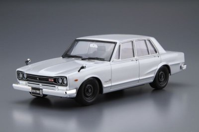 画像1: アオシマ (45) 1/24 (1968年)ニッサン PGC10 スカイライン2000GT-R '70