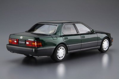 画像2: アオシマ (72) 1/24 トヨタ UCF11 セルシオ4.0C仕様Fパッケージ '92  