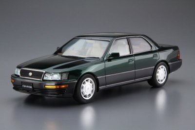 画像1: アオシマ (72) 1/24 トヨタ UCF11 セルシオ4.0C仕様Fパッケージ '92  