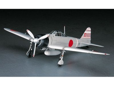 画像2: ハセガワ (JT43) 1/48 三菱 A6M2b 零式艦上戦闘機 21型  