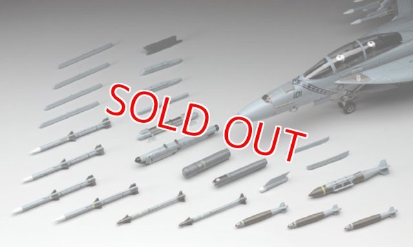 画像1: ハセガワ (X48-17) 1/48  エアクラフト ウェポンE “アメリカ空対空ミサイル＆ターゲットポッド”   (1)