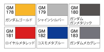 画像1: GSIクレオス (GMS126) ガンダムマーカー細先タイプセット2【ネコポス・クロネコゆうパケット対応】