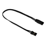 画像: 三和電子機器   107A20513B  BLACK リードハーネス（200mm）【ネコポス便対応】  