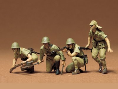 画像2: タミヤ（35090）1/35 日本陸軍歩兵セット  