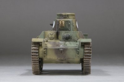 画像3: ファインモールド  MR01  1/35 帝国陸軍 九五式軽戦車[ハ号] 後期型 “硫黄島”  