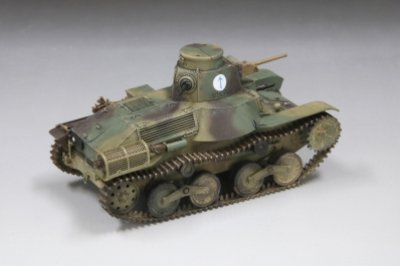 画像2: ファインモールド  MR01  1/35 帝国陸軍 九五式軽戦車[ハ号] 後期型 “硫黄島”  