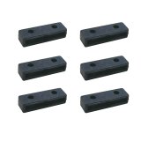画像: フタバ (310294)   S9152/S9153 サーボ用 ゴムブッシュ 角（6ヶ入）【ネコポス便対応】  