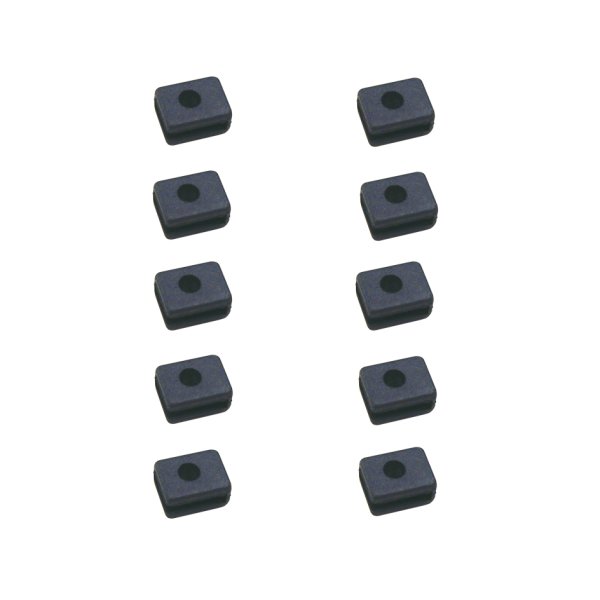 画像1: フタバ (310256)  サーボ用 ゴムプッシュ角  (10ヶ入) SQUARE【ネコポス便対応】   (1)