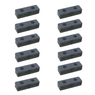 画像1: フタバ  (310287)  S9350/S9451/S9370/S9470用サーボ用 ゴムブッシュ 角（12ヶ入）【ネコポス便対応】  
