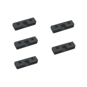 画像: フタバ  (310270)  サーボ用 ゴムブッシュ 角 （10ヶ入）S9150/BLS174SV用【ネコポス便対応】  