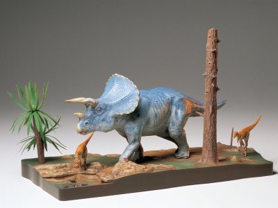画像2: タミヤ（60104）1/35 トリケラトプス 情景セット  