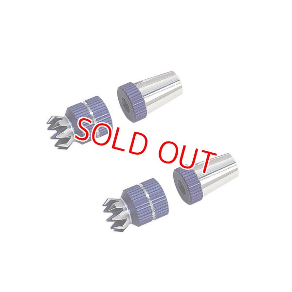 画像1: フタバ  (311130)  ブルーアルマイト  レバーヘッド【ネコポス便対応】  