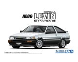 画像: アオシマ (17) 1/24 トヨタ AE86 カローラレビンGT-APEX '85  