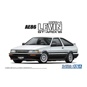 画像: アオシマ (17) 1/24 トヨタ AE86 カローラレビンGT-APEX '85  