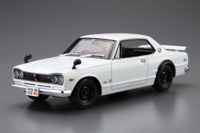 画像1: アオシマ (26) 1/24 ニッサン KPGC10 スカイラインHT2000GT-R '71