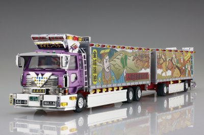 画像1: アオシマ (08) 1/64 ミニデコNEXT Vol.8 ネオエンペラー(フルトレーラ)   