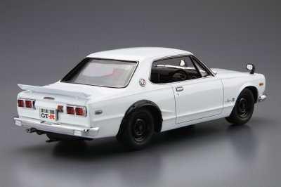画像2: アオシマ (26) 1/24 ニッサン KPGC10 スカイラインHT2000GT-R '71