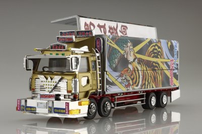 画像1: アオシマ (09) 1/64 ミニデコNEXT Vol.9 みちのく花電車(四軸ウイング)
