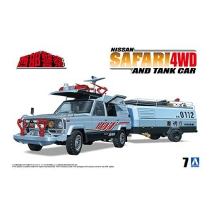 画像: アオシマ (7) 1/24 西部警察 No.7 サファリ4WD＆タンク車  