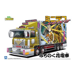 画像: アオシマ (09) 1/64 ミニデコNEXT Vol.9 みちのく花電車（四軸ウイング）  