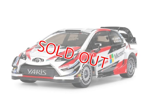 画像1: タミヤ（58659）組立キット 1/10RC トヨタ ガズー レーシング WRT/ヤリス WRC（TT-02シャーシ）   (1)