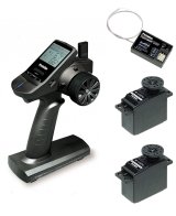 画像: フタバ (037092) T3PV+203GF 受信機+S-U300 サーボ×2付セット  