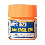 画像: GSIクレオス (C173) Mr.カラー (蛍光オレンジ) 基本色    