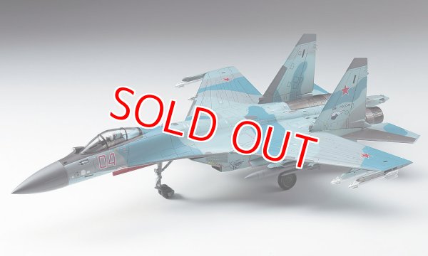 画像1: ハセガワ (E44) 1/72 Su-35S フランカー   (1)