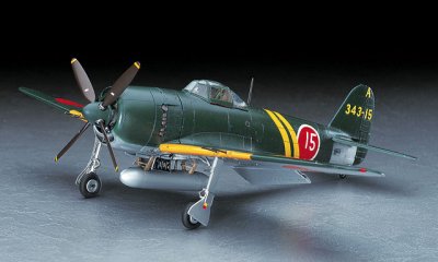 画像2: ハセガワ (JT73) 1/48 川西 N1K2-J 局地戦闘機 紫電改 “前期型”