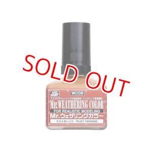 画像: クレオス  (WC08)   Mr.ウェザリングカラー (ラストオレンジ) 40ml  