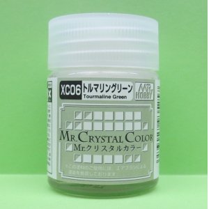 画像: GSIクレオス  (XC06)  Mr.クリスタルカラー（パール塗料）（トルマリングリーン）  