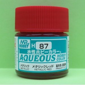 画像: GSIクレオス  (H87)  水性ホビーカラー (メタリックレッド) 光沢  