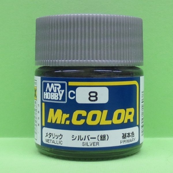 画像1: GSIクレオス  (C8)  Mr.カラー  (シルバー)  メタリック   (1)