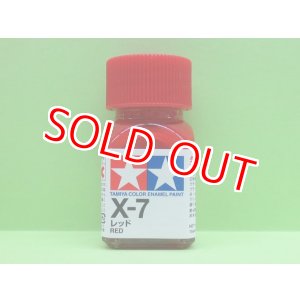 画像: タミヤ（80007）エナメル  X-7 レッド  