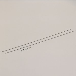 画像: クエスト CA6054-88 (ZG用) カーボンリンケージロッド 857mm  