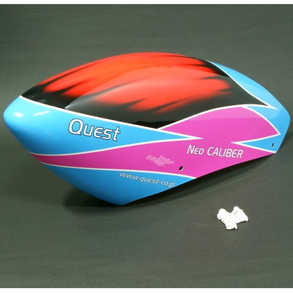 画像1: クエスト QH0086  (NeoCA30/50/E6S-550/600用)  FRPペイントボディー 【メーカー直送になります】   (1)