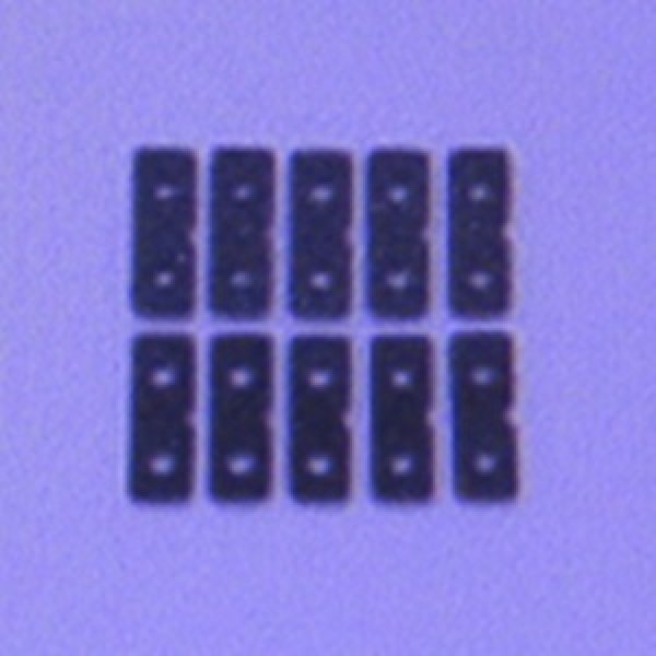 画像1: クエスト CA6035-02Q  (CA30/50-E6-550/600/120-720/E12S-787/775/GT15/ZG他用) サーボセットプレート (プラ)(10ヶ入り)【メーカー直送になります】   (1)